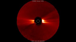 Daily Space Weather Supplemental: Coronal Mass Ejection Currently Unfolding.  patreon.com/smashomash
