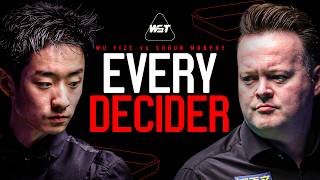 ALL FOUR DECIDERS IN FULL! 😱 | Wu Yize vs Shaun Murphy's EPIC RIVALRY