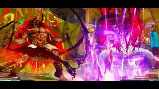 Akuma vs Necalli | Level 8 CPU | Street Fighter V