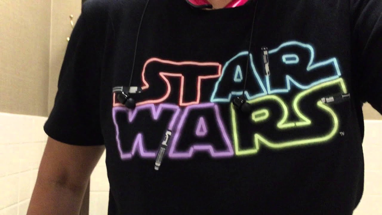 gap star wars lightsaber shirt