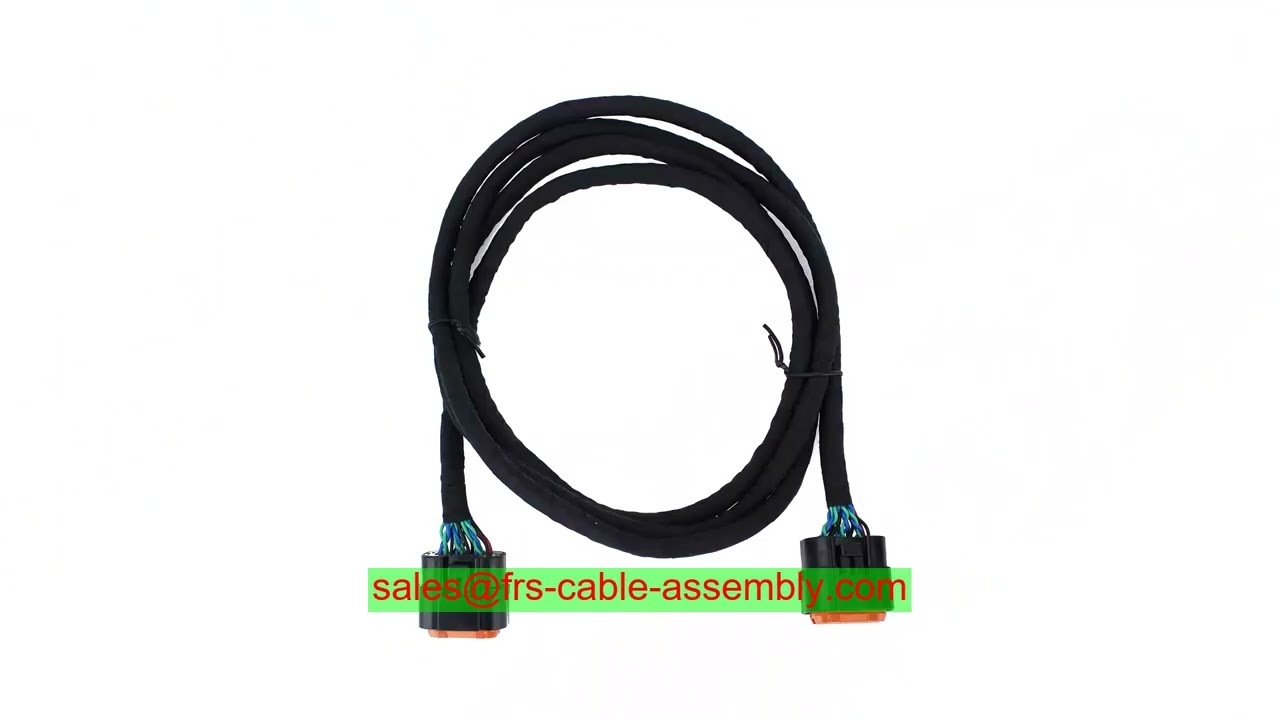 Производитель кабельных сборок 51 Pin Connector With Cable Micro Coax Cabline Custom Wire And Manufa