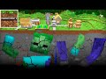 Mình Cùng Bạn Nữ Bảo Vệ Dân Làng | Khỏi Đại Dịch Zombie Siêu Khó Tấn Công | TRONG MINECRAFT PE..!!