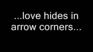 Video thumbnail of "The Doors - Love Hides - lyrics"