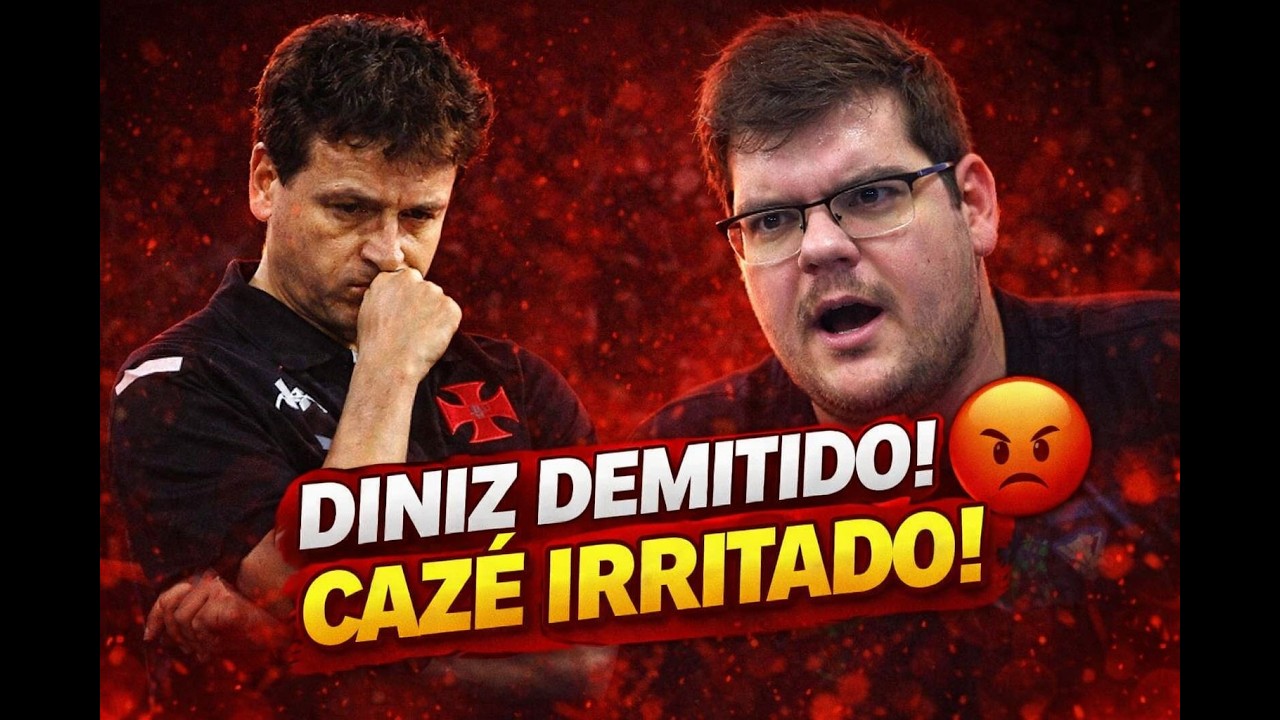CAZÉ mandou a REAL sobre a DEMISSÃO do DINIZ!