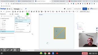 Triangular prism on OnShape Net Worth