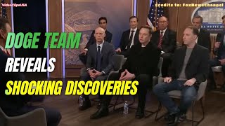 DOGE Team Exposes Shocking U.S. Government Spending #FoxNewsInterview#DOGEBehindtheScene#ElonMusk