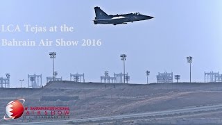 LCA Tejas at the  Bahrain Air Show 2016