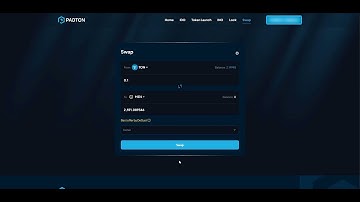 How to Swap Tokens on PadTON | Secure and Easy