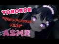 ♡ 1 Hour of Intense Yandere Catgirl ASMR ♡ Ear Cleaning, Scratching, Tapping, Soft Whispers & More 🐾