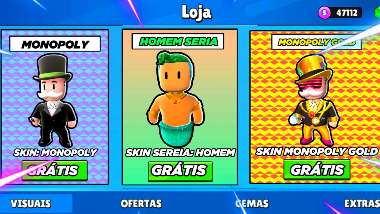 JOGUE AGORA A VERSÃO BETA 0.56 COM NOVAS SKINS ESPECIAIS MONOPOLY