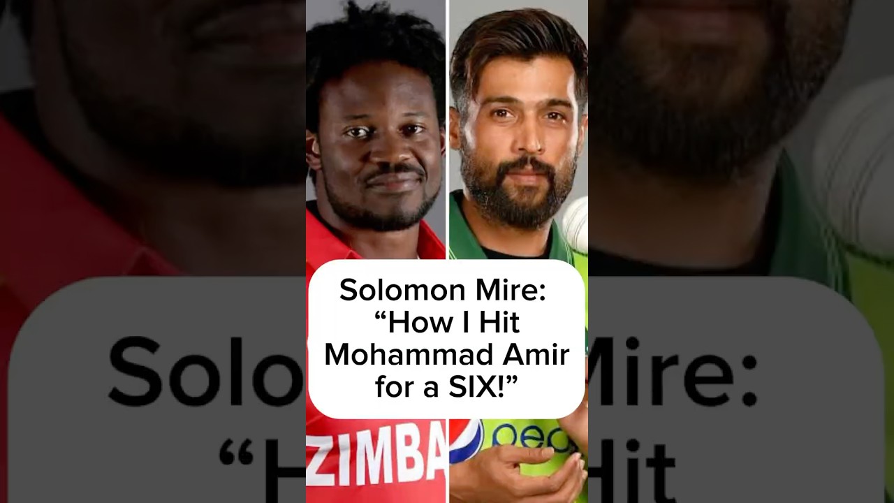 How I Hit Mohammad Amir for a SIX!