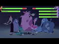 The Emperor's New Groove Final Battle with healthbars (1/2)