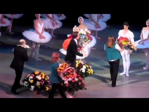 "Swan Lake". Bows.