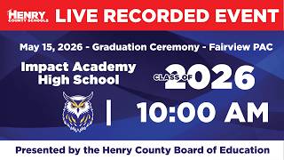 Impact Academy High School Commencement 2026