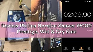 Review Philips Norelco Shaver i9000 Prestige Wet Dry Electric Shaver Dark Slate 