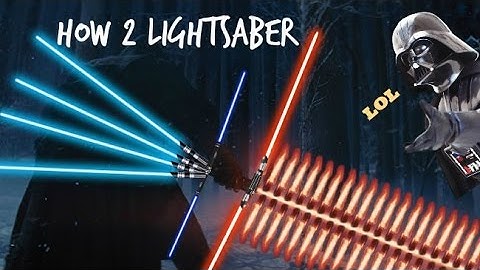 How 2 lightsaber - KotOR