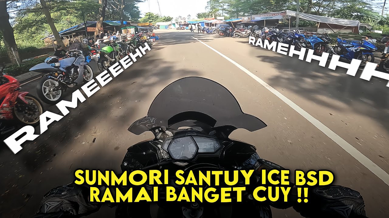 SUNMORI SOLO ICE BSD RAMAI BANGET AUTO TEST SPEED DI DIJALAN RAYA ...