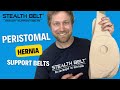 Stealth belt custom hernia support belts