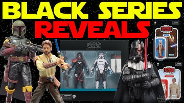 NEW Star Wars Black Series NYCC 2025 Reveals! Kyle Katarn! Boba Fett! Vader! 2-pack! SUPER HYPED!