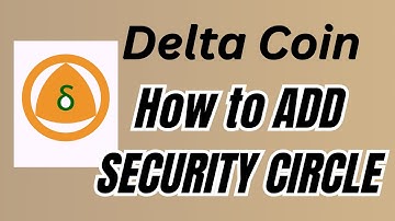 How to Add Security Circle on DELTA MINING | Increase Mining Rate