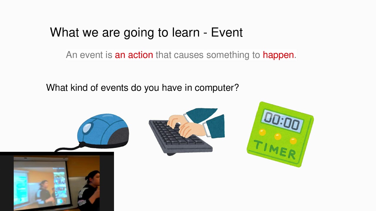 Hour of Code - Event driven programming introduction - YouTube