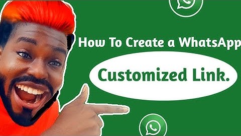 How To Create A WhatsApp Link With Custom Message For Your Business.