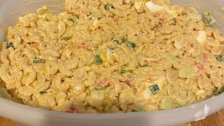 My Mamaw’s famous macaroni salad recipe! Must watch!