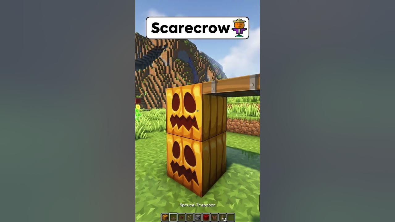 3 Mini Build Hacks in Minecraft! #minecraft #minecraftshorts