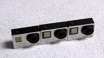 GoPro Hero3+ Black vs Hero4 Silver vs Hero4 Black Comparison