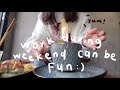 香港VLOG | 週末加班可以很歡樂🤓/homemade日式漢堡排🍔/最近買的新書&好書推薦📚/小小的公關品開箱📦/一個人吃brunch 看狗狗🐶