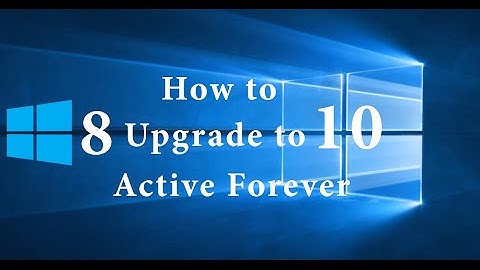 Windows 8 Upgrade to Windows 10 RTM