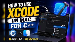 How to use Xcode on Mac for c++ (Build, Run & Add Files)