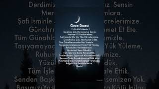 HAYIRLI GECELER🤲#geceduası #duavideo #geceninduası #keşfetedüş #amin #keşfet #duamesajları#öneçıkart