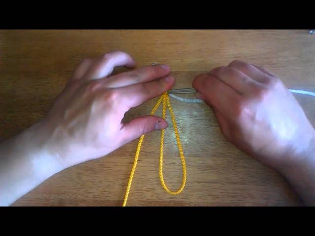 Темляк плетение "Змейка". Способ №2-2 серия.