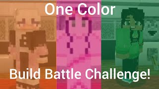 One Color Build Battle Challenge! (Guinea Games Episode 2) screenshot 3