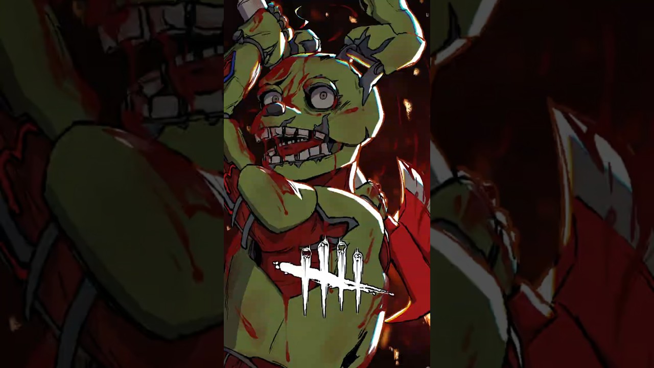 SPRINGTRAP NO DBD! #deadbydaylight #fnaf #shorts
