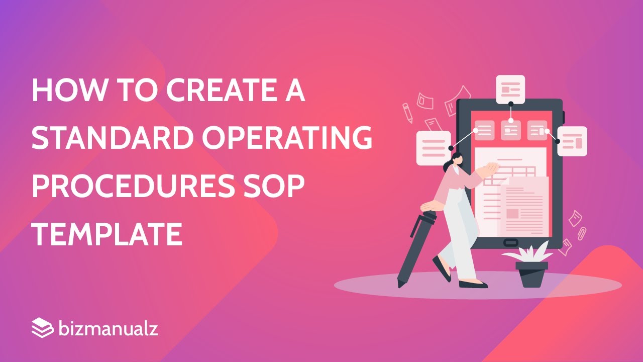 New How to Create a Standard Operating Procedures SOP Template