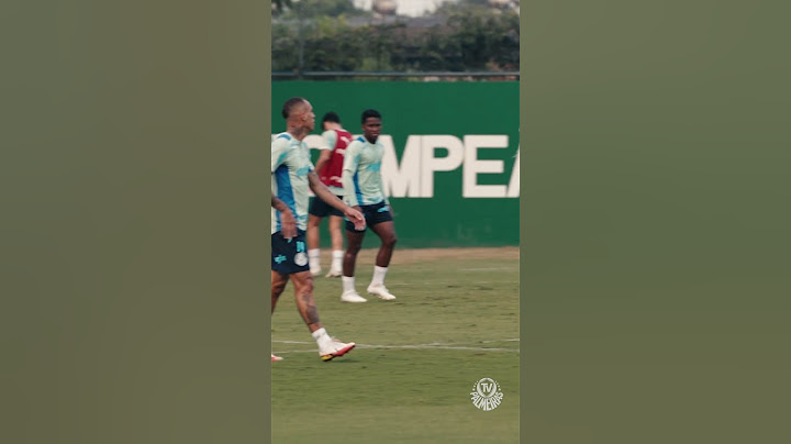 ENDRICK MARCA GOLAÇO DE COBERTURA NO TREINO DO VERDÃO