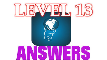 Country Flag Map Quiz - World Level 13 - All Answers - Walkthrough