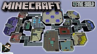 I Build Among Us IN MINECRAFT! - Little Tiles Mod SUPER DETAILED Recreation of the Skeld map