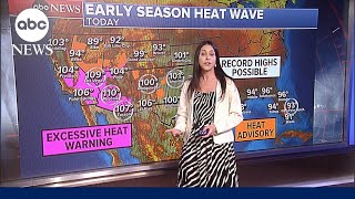 Deadly storms and record heat from coast to coast