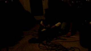 dade playing the guitar