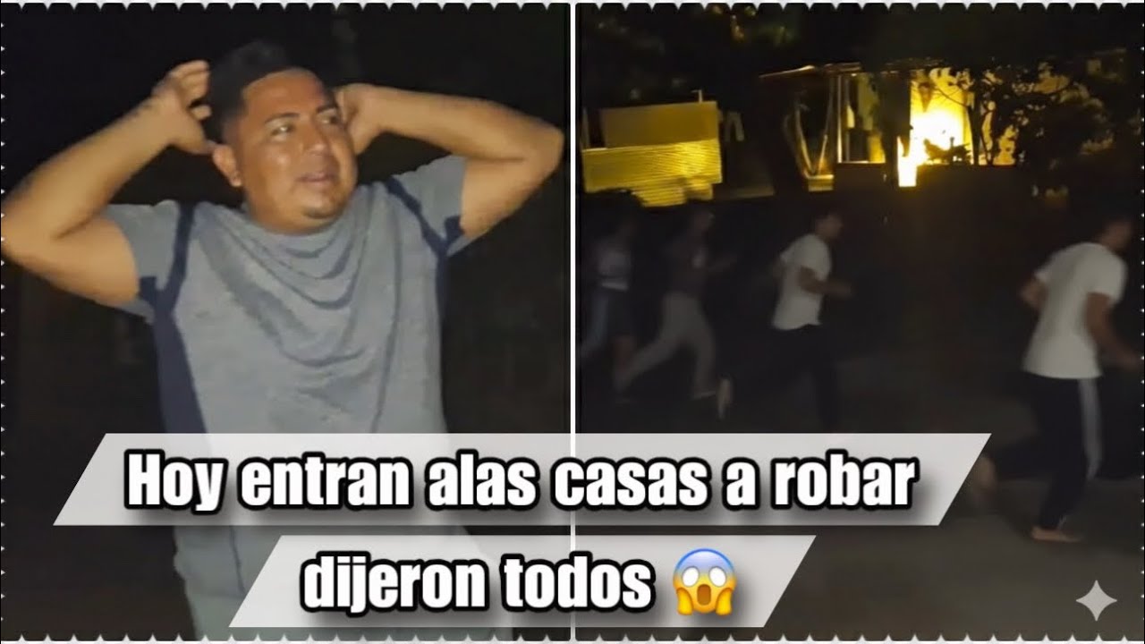 10 PM Gran problema en todo el JABALI alguien corto la luz eléctrica entraran a robar las casas😱
