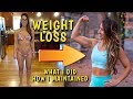 Weight Loss - What I Did - How I Maintained - Dietitian Advice