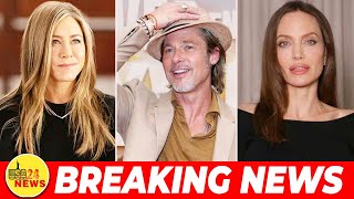 Jennifer Aniston Gives Rare Comment on ‘Juicy Love Triangle’ With Brad Pitt and  Angelina Jolie Afte