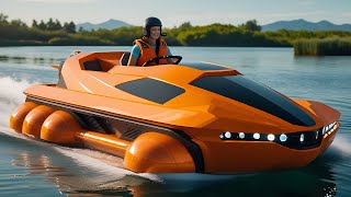 INCREDIBLE WATER VEHICLES THAT WILL BLOW YOUR MIND