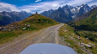 OFF-ROAD & Wild CAMPING➡️Alps SECRET Spot ⬅️Can You Cook LASAGNA Above the Clouds?  ASMR