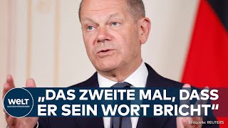 OLAF SCHOLZ: 