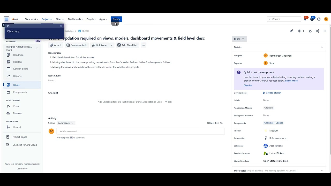 create jira ticket - YouTube