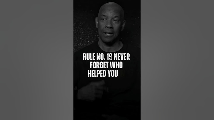 Never forget who helped you I Denzel Washington Motivation #inspiration #motivation #quotes #success
